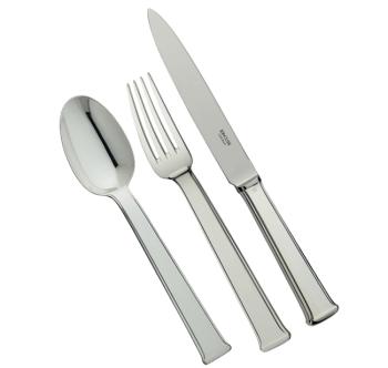 Serving fork in silver plated - Ercuis